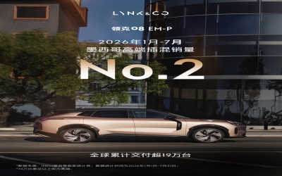 20万辆里程碑！领克08 EM-P全球热销